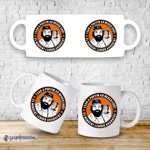 Bud Spencer: "Csak a puffin..." bögre