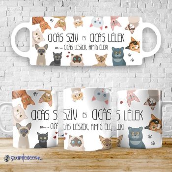 Cicás szív... bögre