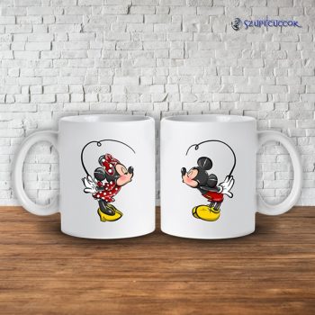 Mickie és Minnie páros bögre (2db)