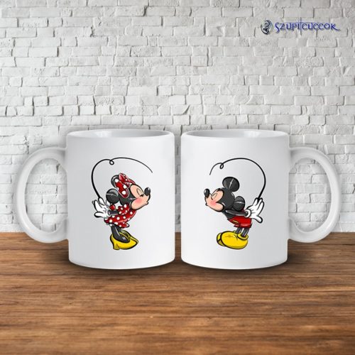 Mickie és Minnie páros bögre (2db)