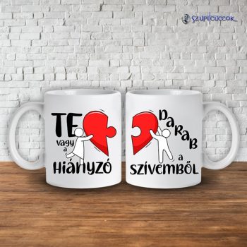 Hiányzó darab páros bögre (2db)