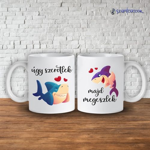 Majd megeszlek páros bögre (2db)