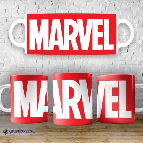 Marvel logo bögre