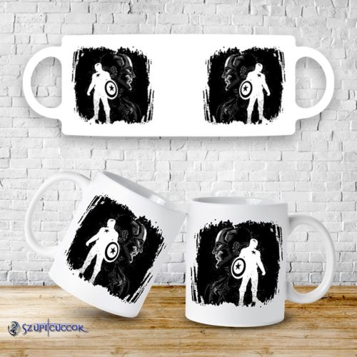 Marvel Amerika kapitány bögre