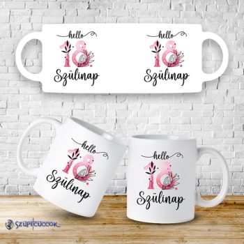 Hello szülinap bögre (több féle)