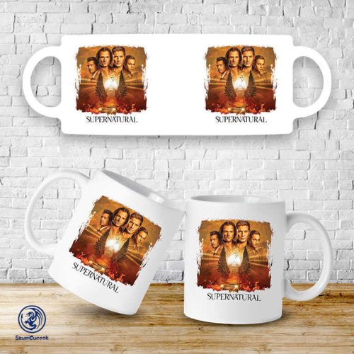 Supernatural Karakterek bögre