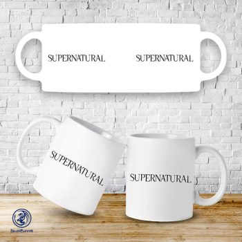 Supernatural text bögre