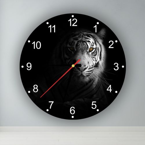 Fehér Tigris  kör alakú falióra