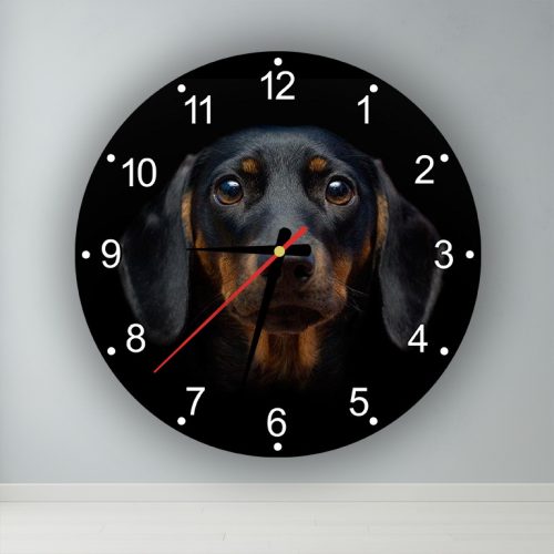 Tacskó  kör alakú falióra