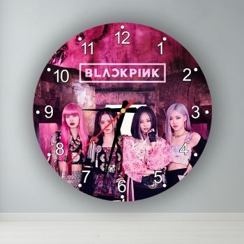BlackPink  kör alakú falióra