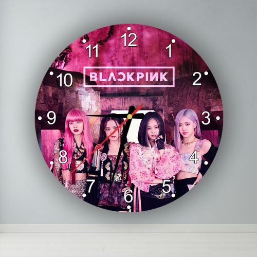 BlackPink  kör alakú falióra