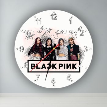BlackPink Splash  kör alakú falióra