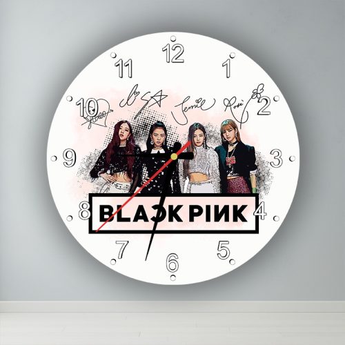 BlackPink Splash  kör alakú falióra