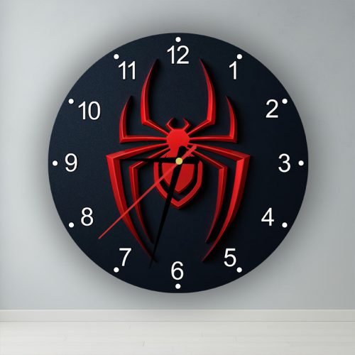 Miles Morales Pókember  kör alakú falióra