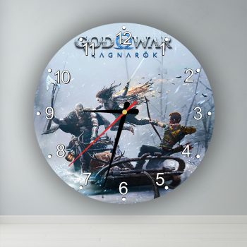 God Of War - Ragnarök  kör alakú falióra