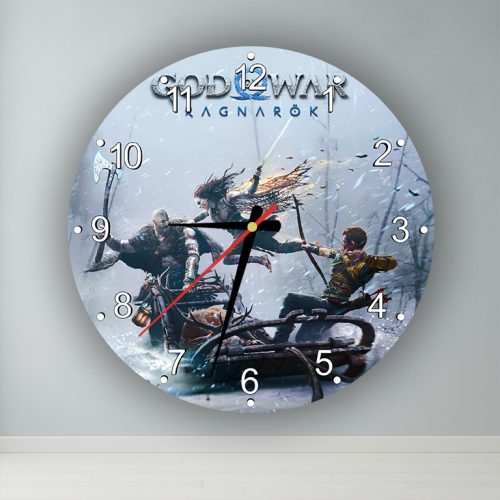 God Of War - Ragnarök  kör alakú falióra