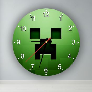 Minecraft - Creeper  kör alakú falióra