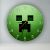 Minecraft - Creeper  kör alakú falióra