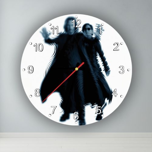 Mátrix  kör alakú falióra