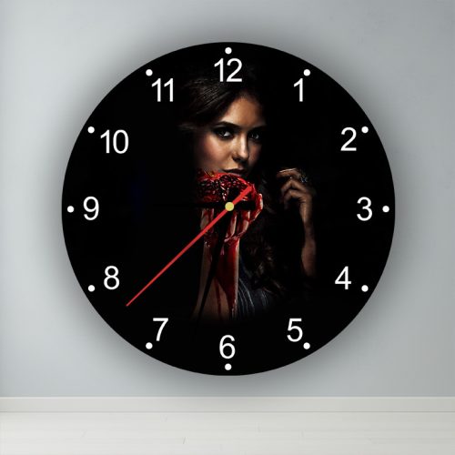 Vámpírnaplók - Elena  kör alakú falióra