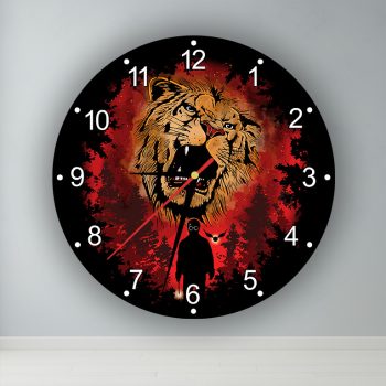 Harry Potter - Griffendél  kör alakú falióra