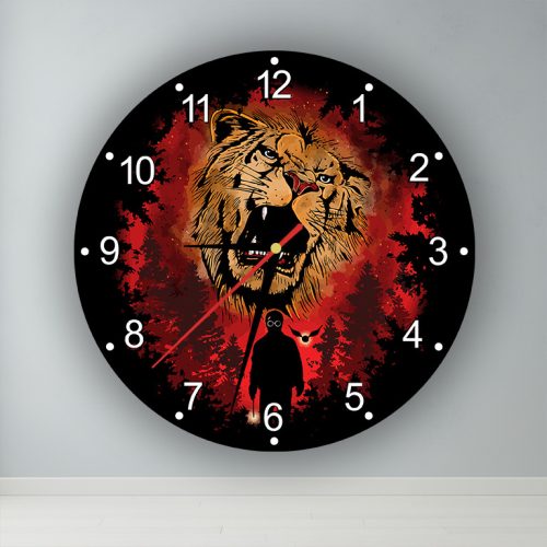 Harry Potter - Griffendél  kör alakú falióra