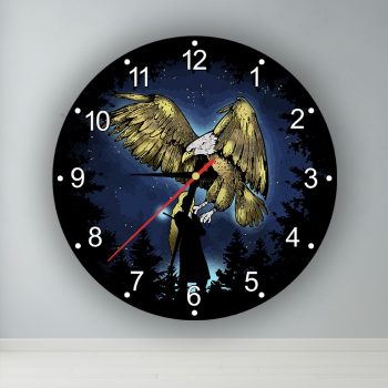 Harry Potter - Hollóhát  kör alakú falióra