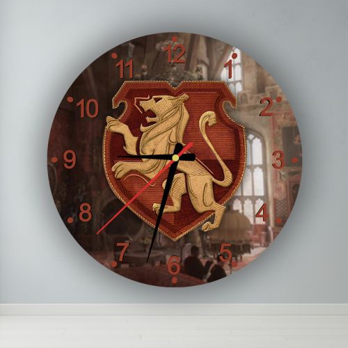 Hogwarts Legacy - Griffendél  kör alakú falióra