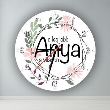 A legjobb Anya  kör alakú falióra