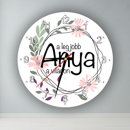 A legjobb Anya  kör alakú falióra