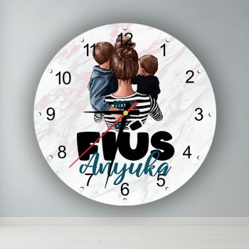 Fiús Anyuka  kör alakú falióra