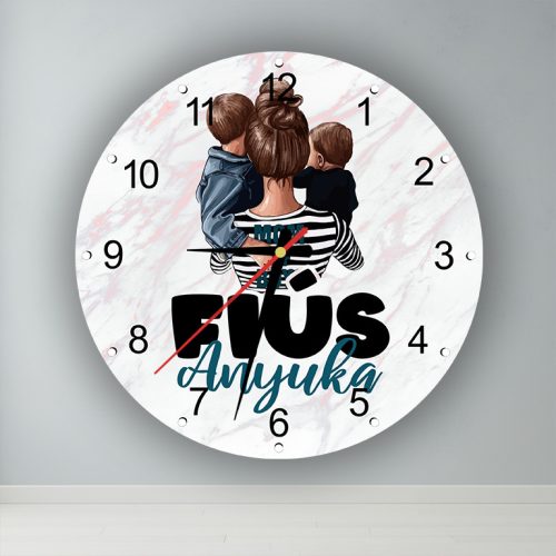 Fiús Anyuka  kör alakú falióra