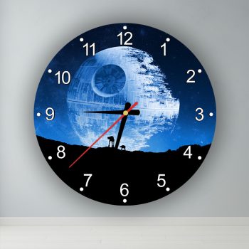 Star Wars Halálcsillag  kör alakú falióra