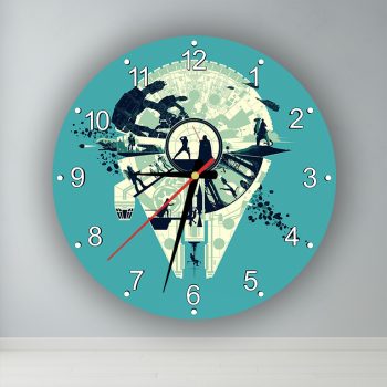 Star Wars Millennium Falcon grafika  kör alakú falióra