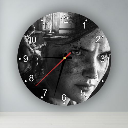 The Last of Us Ellie  kör alakú falióra