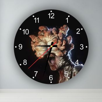 The Last of Us Clicker  kör alakú falióra