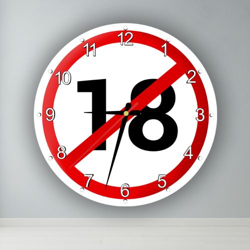 18  kör alakú falióra