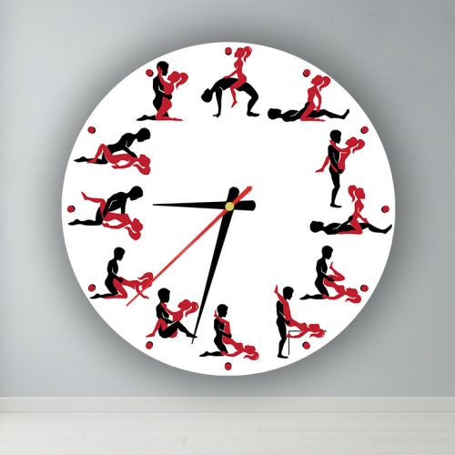 Pajzán  kör alakú falióra