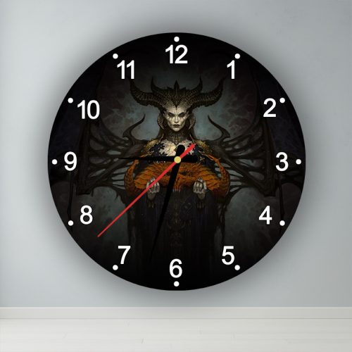 Diablo IV. dark Lilith  kör alakú falióra