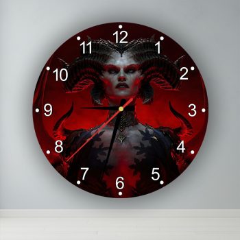 Diablo IV. Lilith portré  kör alakú falióra