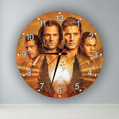 Supernatural Karakterek  kör alakú falióra