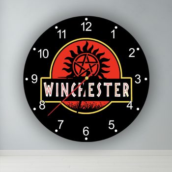 Supernatural - Winchester  kör alakú falióra