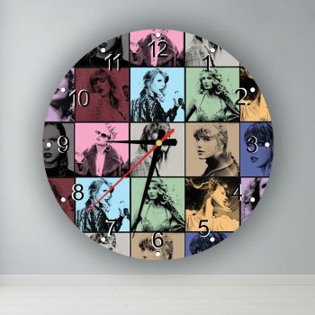 Taylor Swift -The Eras Tour  kör alakú falióra