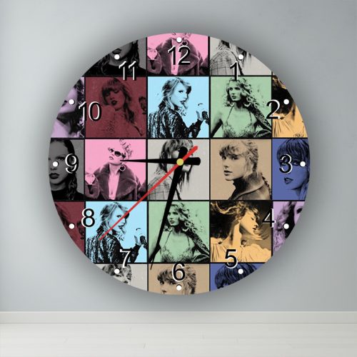 Taylor Swift -The Eras Tour  kör alakú falióra