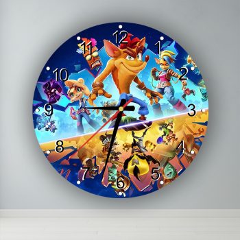 Crash Bandiccot  kör alakú falióra