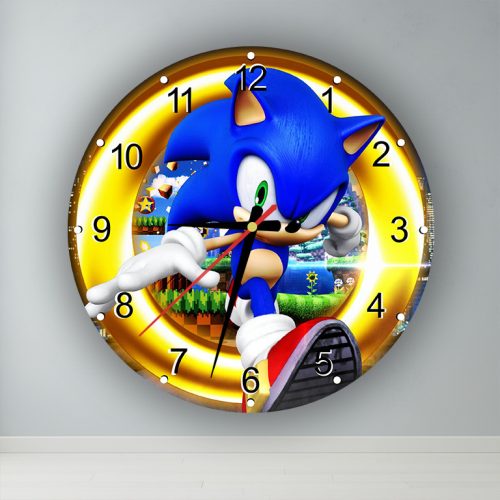 Sonic  kör alakú falióra