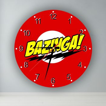 Agymenők -  kör alakú falióra