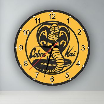 Cobra Kai -  kör alakú falióra