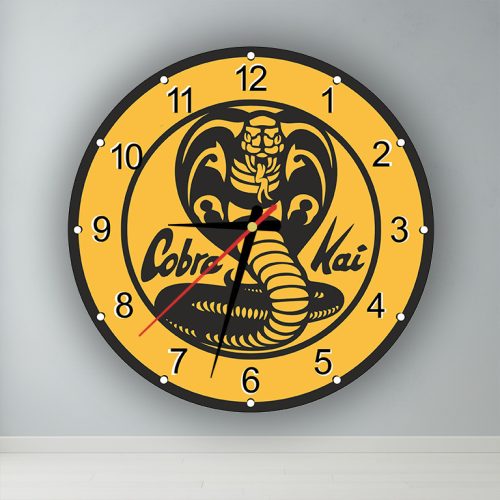Cobra Kai -  kör alakú falióra