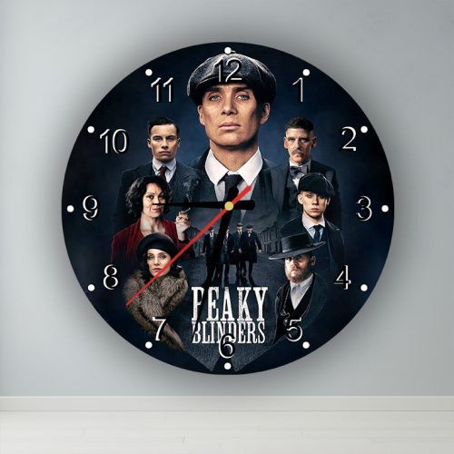 Peaky Blinders -  kör alakú falióra